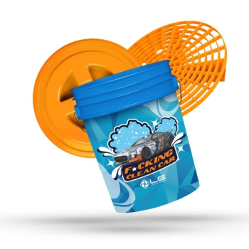 Liquid Elements - Wascheimer 20L inkl. Schmutzsieb und Deckel Cleancar